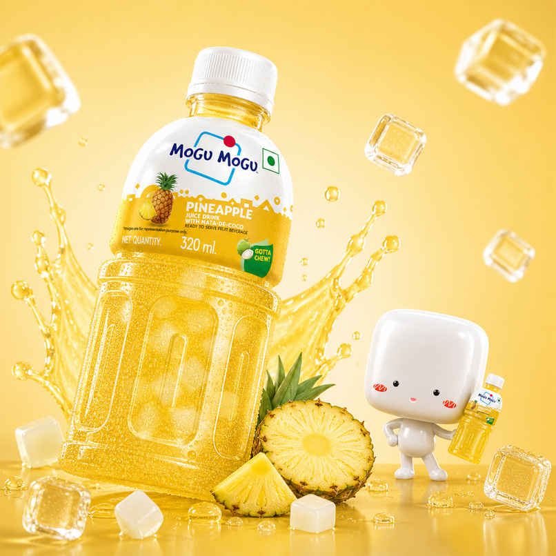 Mogu Mogu Pineapple Fruit Drink with Nata de Coco Mogu Mogu Pineapple Fruit Drink with Nata de Coco