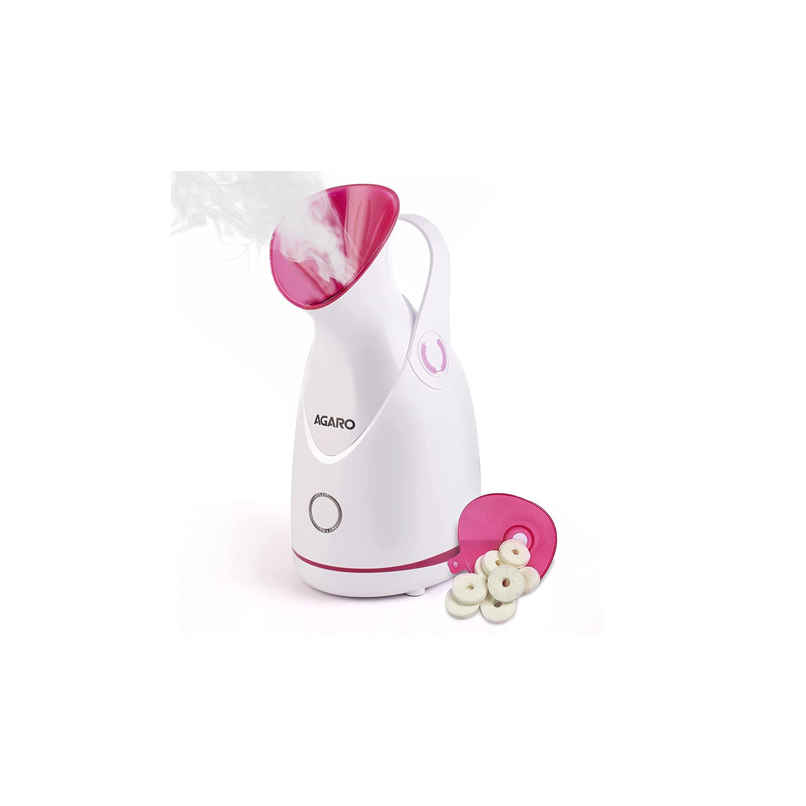 Agaro Facial Steamer With Nano Ionic Hotsteaming Technology Opening Skin Pores,100 Ml Water Tank