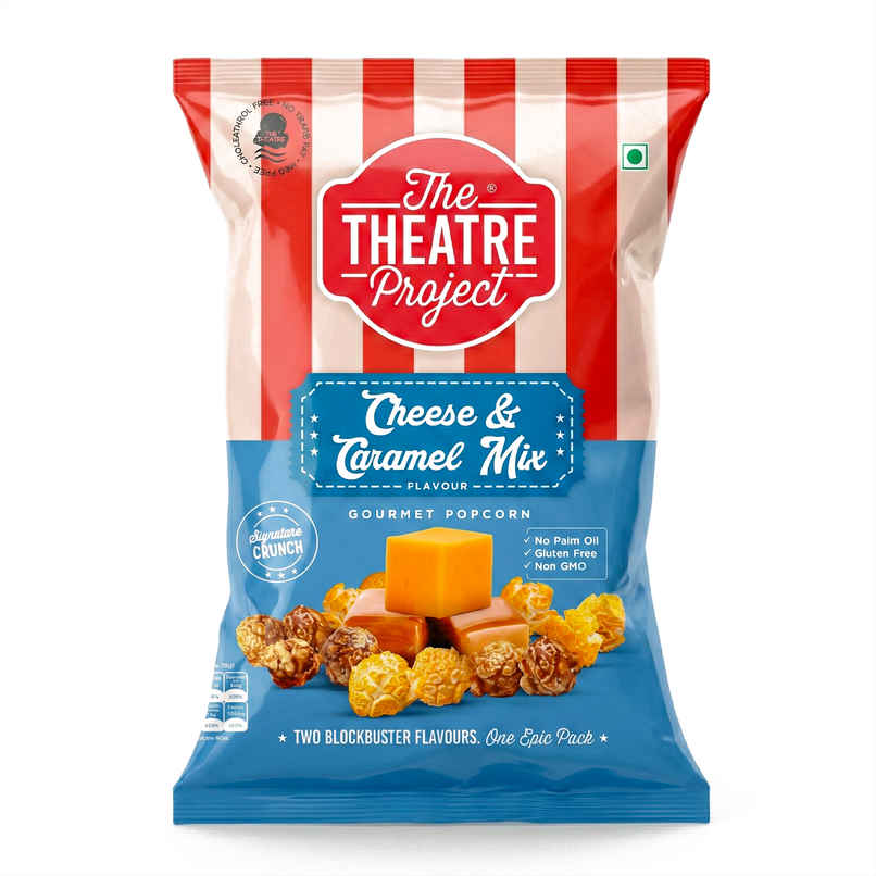 The Theatre Project  Popcorn Cheese & Caramel Pouch