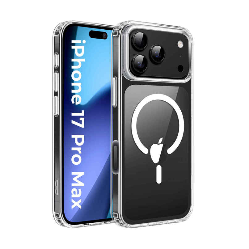 Artistque Case For Iphone 17 Pro Max Back Cover | Transparent Clear Magsafe Cover