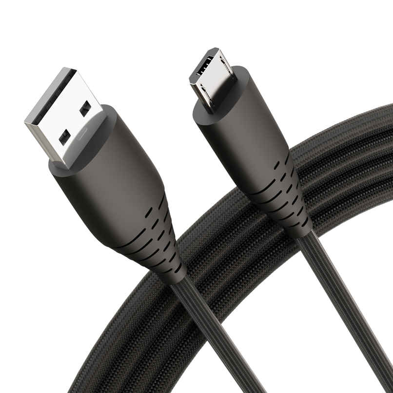 Ailkin Micro USB Cable | 3A Fast Charging | 1.5 M Braided | For Smartphones & Tablets | Black Ailkin Micro USB Cable | 3A Fast Charging | 1.5 M Braided | For Smartphones & Tablets | Black