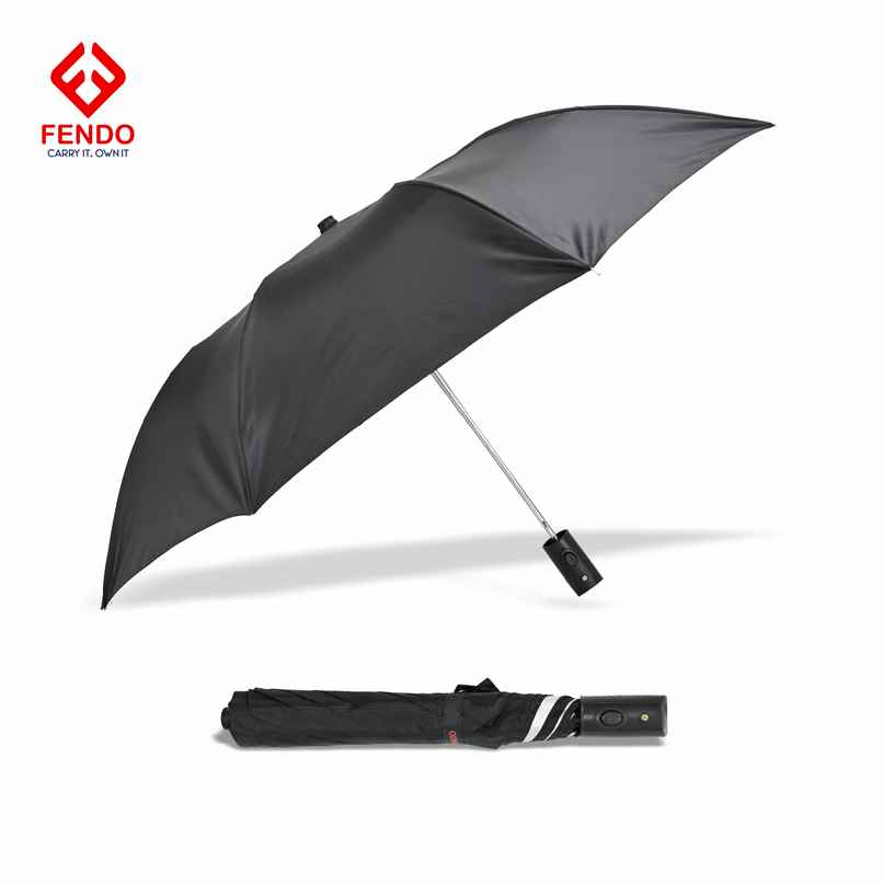 Fendo Rolex Umbrella Black | 21 inch | 2 Fold Fendo Rolex Umbrella Black | 21 inch | 2 Fold