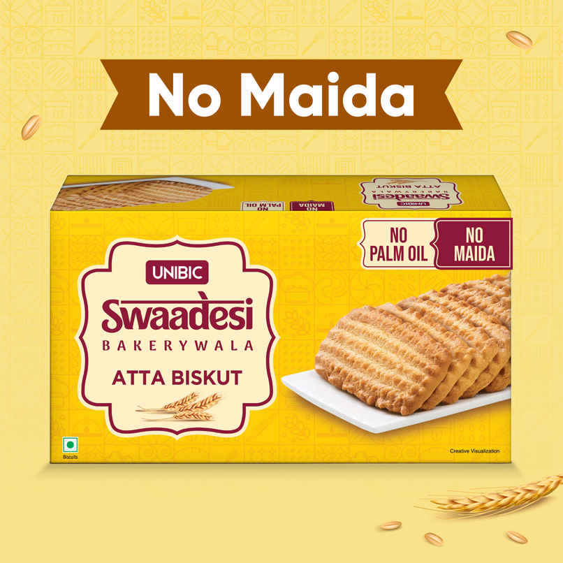UNIBIC Swaadesi Atta Bakery Biskut | No Maida | No Palm Oil