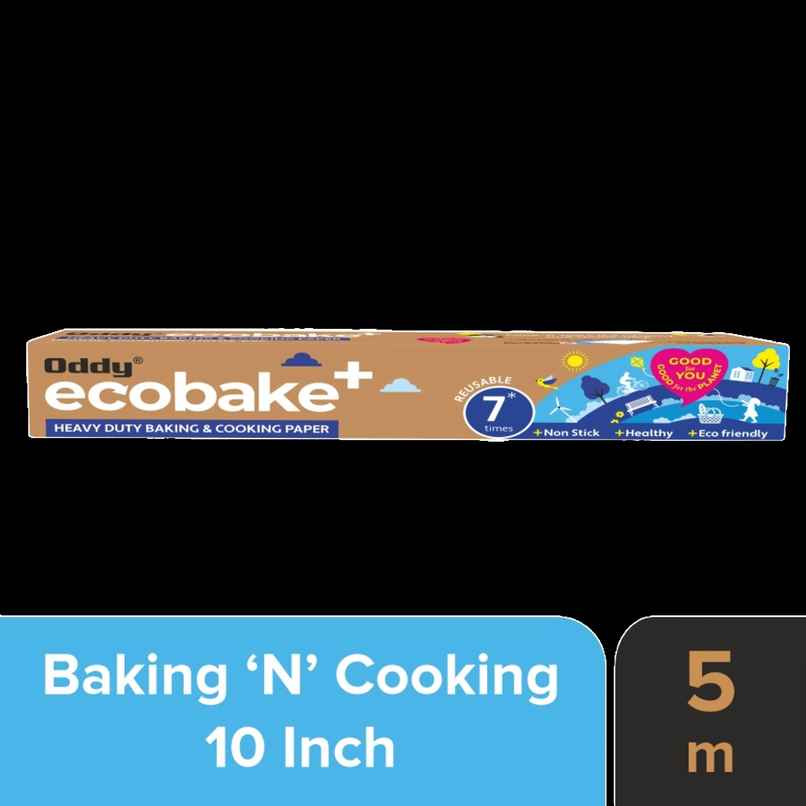 Oddy Ecobake+ Heavy Duty Coated Cooking Paper | 10 inch x 5 m