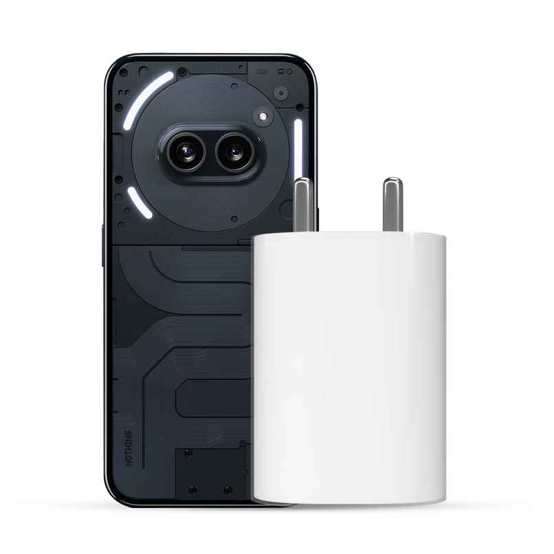 Kratos 45W Fast Charger Type C Adapter | For Nothing Phone 3A, 2A, 2, 1, CMF Phone 1 | White