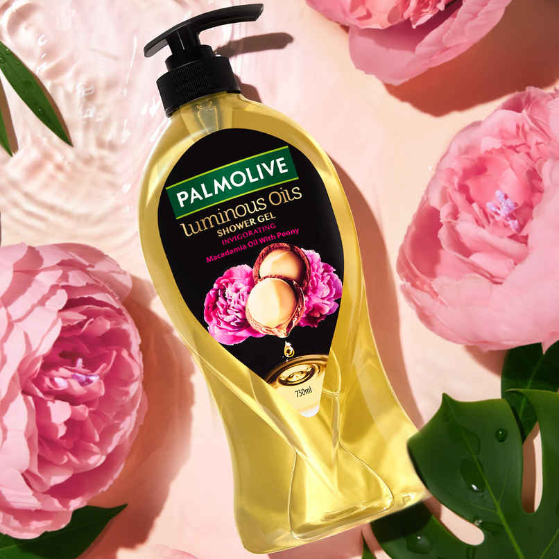 Palmolive Macadamia Oil With Peony Luminous Oils Shower Gel