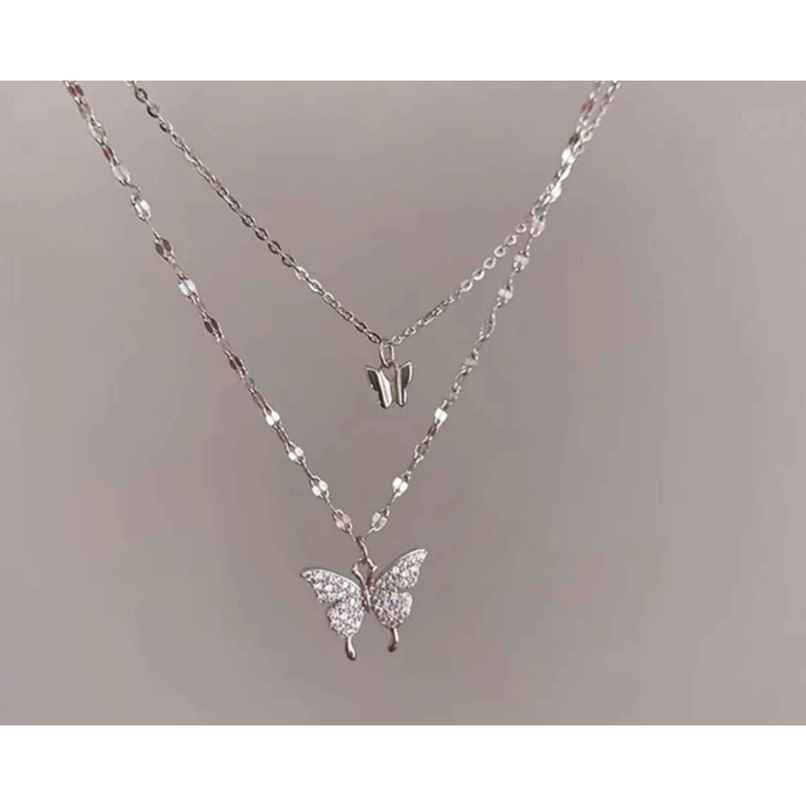 Estailo Fashion Women's Jewellery Necklace & Pendants Silver OS | N0000451