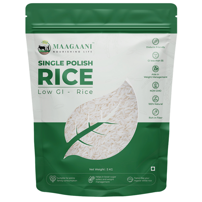 MAAGAANI Single Polish Low GI Rice