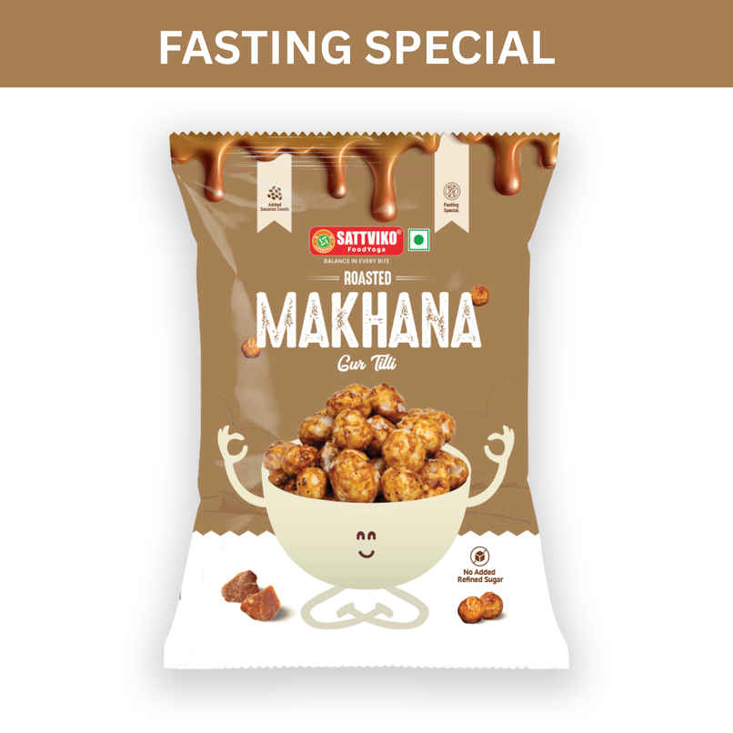 Sattviko Gur Tilli Roasted Makhana