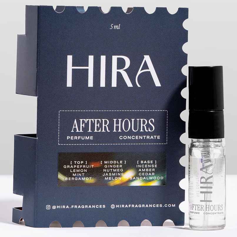 HIRA After Hours Eau De Parfum Mini for Men with Fresh & Woody Notes HIRA After Hours Eau De Parfum Mini for Men with Fresh & Woody Notes
