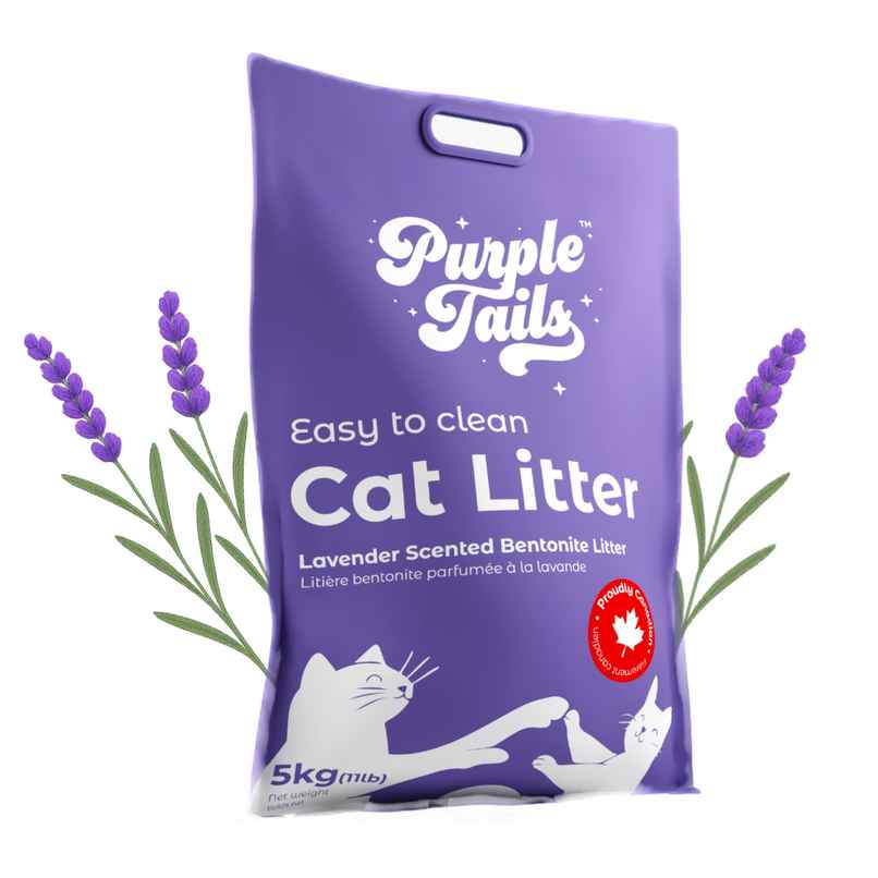 Purple Tails Canada Odour Control Cat Litter | Lavender