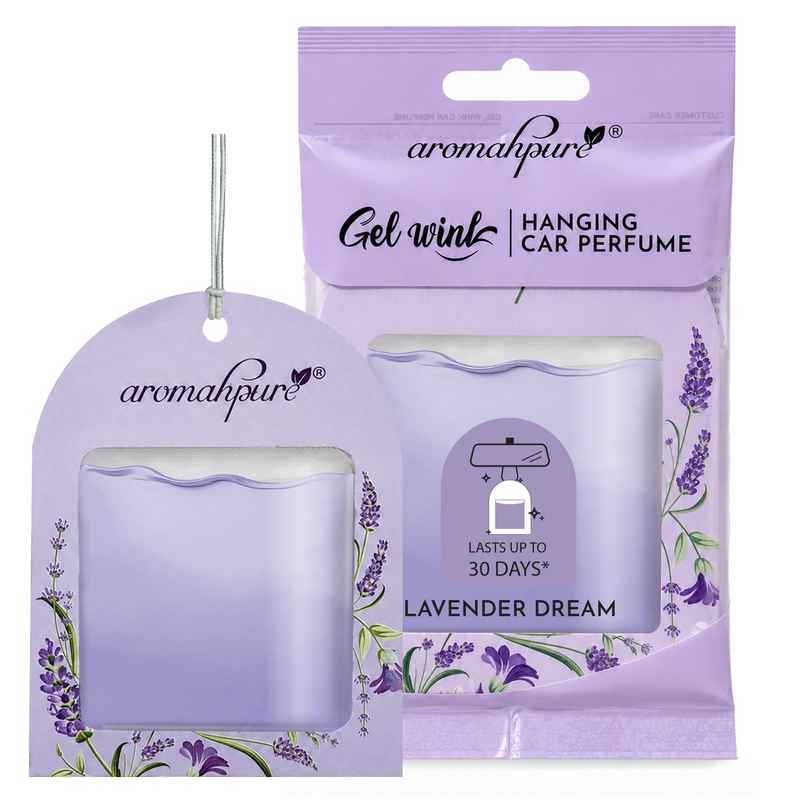 Aromahpure Gel Wink Car Perfume - Lavender Dream | Long-Lasting | 30 Days Aromahpure Gel Wink Car Perfume - Lavender Dream | Long-Lasting | 30 Days