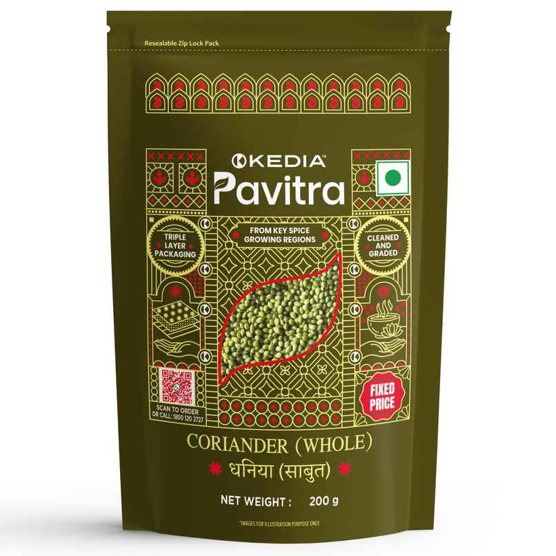 Kedia Pavitra Coriander Whole | Sabut Dhania