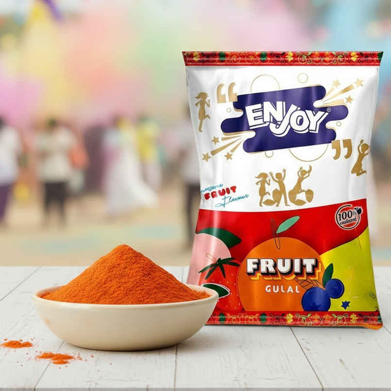 Fruit Holi Gulal | Orange | Enjoy
