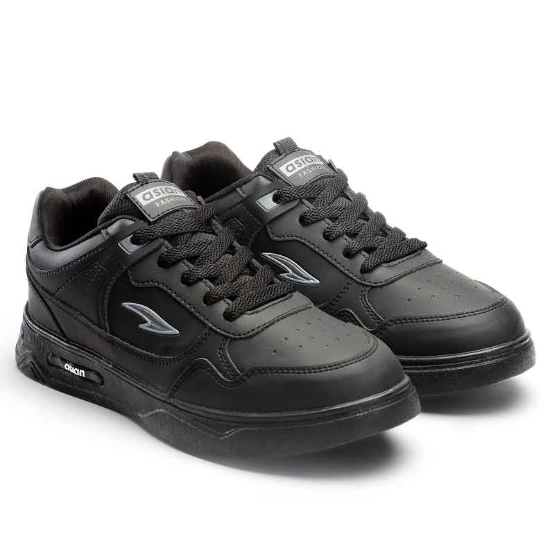 Asian Boston-01 Men Sneakers | Black | Size-7