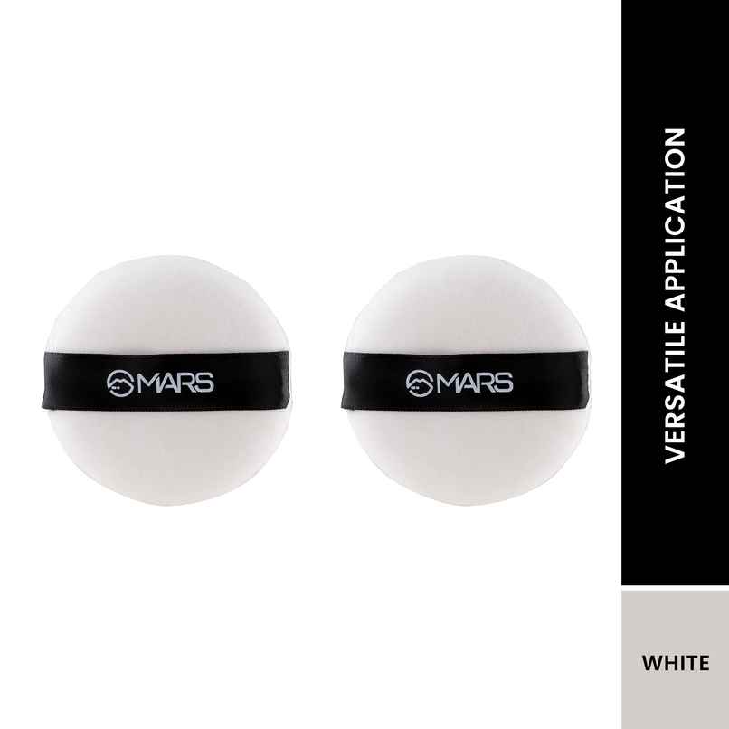 MARS Cosmetics Puffect Powder Puff With Strap | Pack Of 2 MARS Cosmetics Puffect Powder Puff With Strap | Pack Of 2