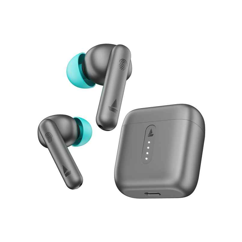 boAt Airdopes 148 TWS Earbuds W/ 42h Playtime, Low LatENCy Mode for Gaming, Enx Tech(Cyan Cider)