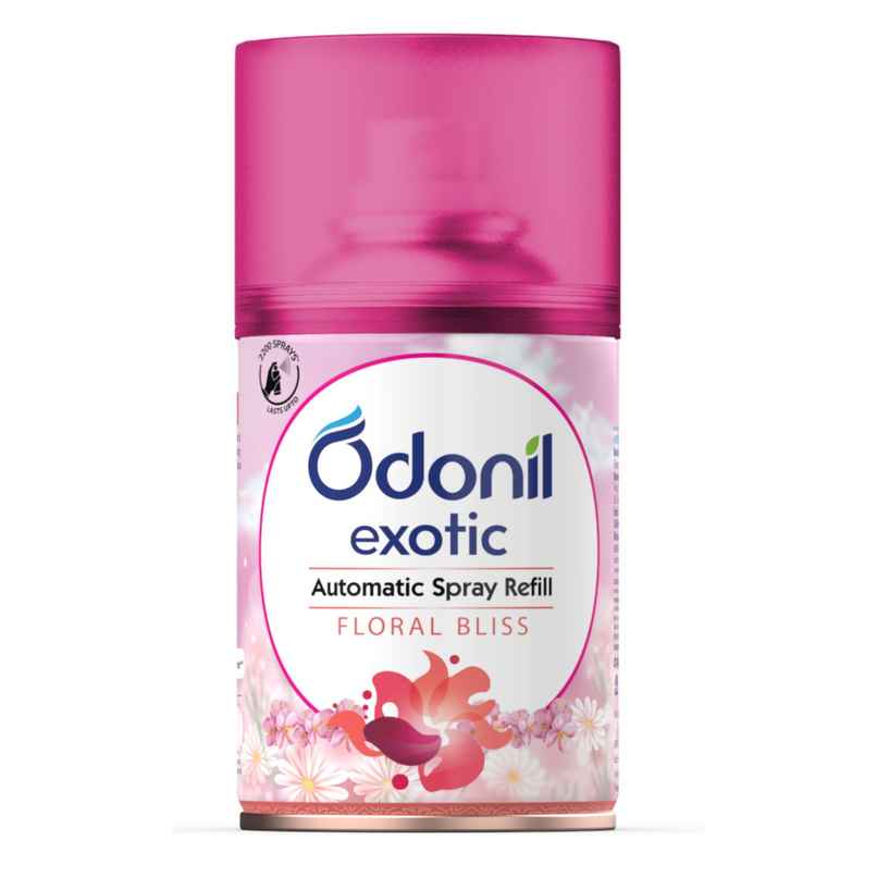 Odonil Exotic Floral Bliss Automatic Room Freshener Spray Refill