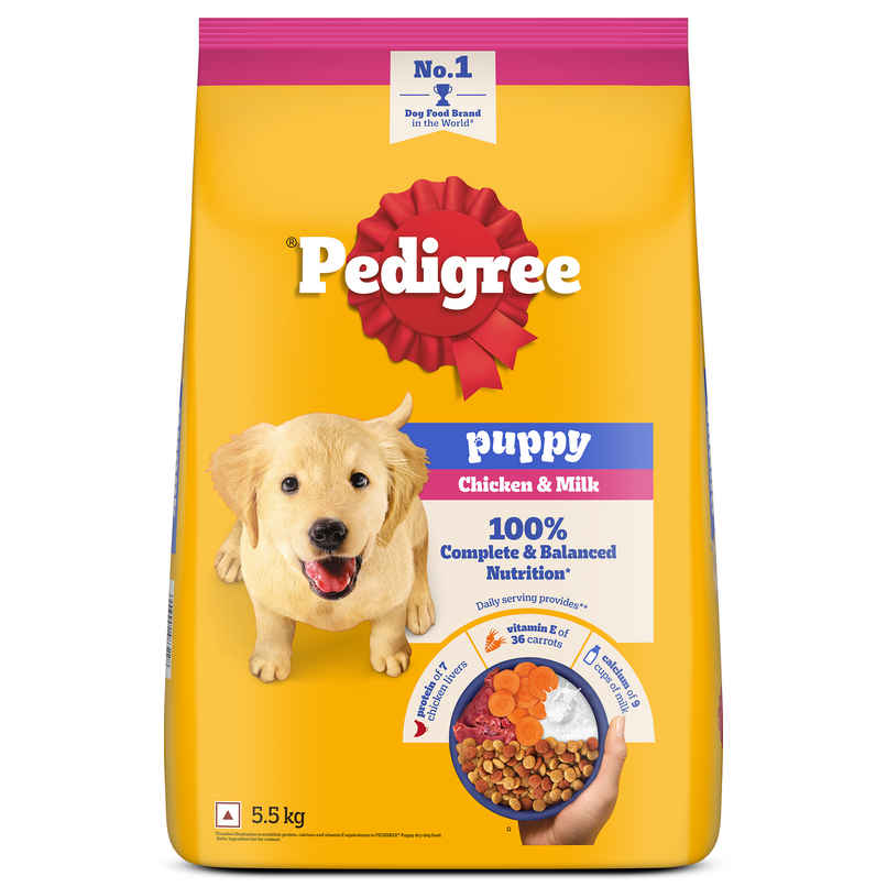 Pedigree Puppy Chicken & Milk Dry Dog Food