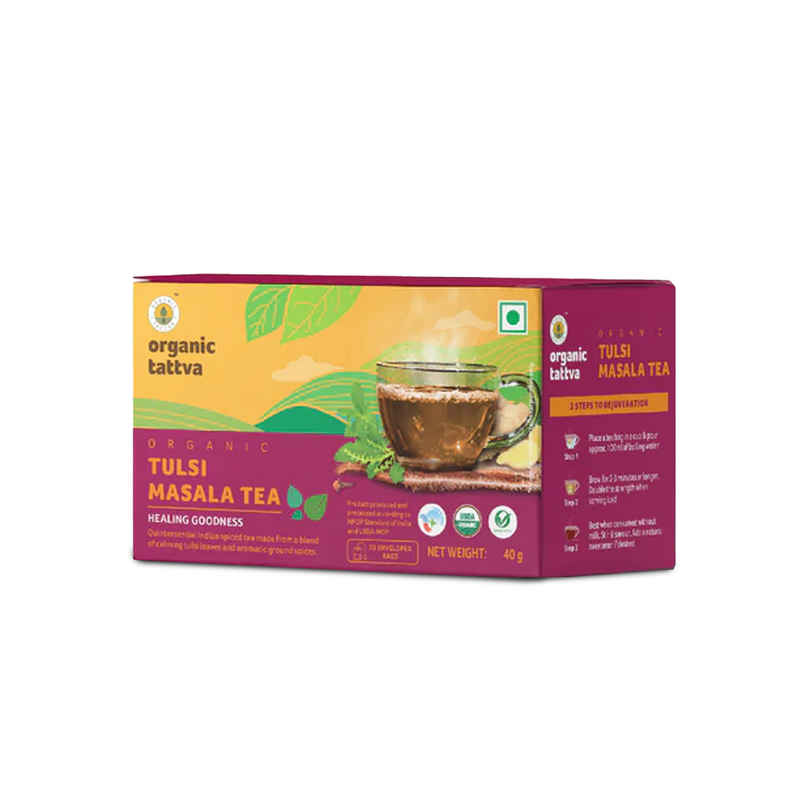 Organic Tattva Tulsi Masala Tea Organic Tattva Tulsi Masala Tea