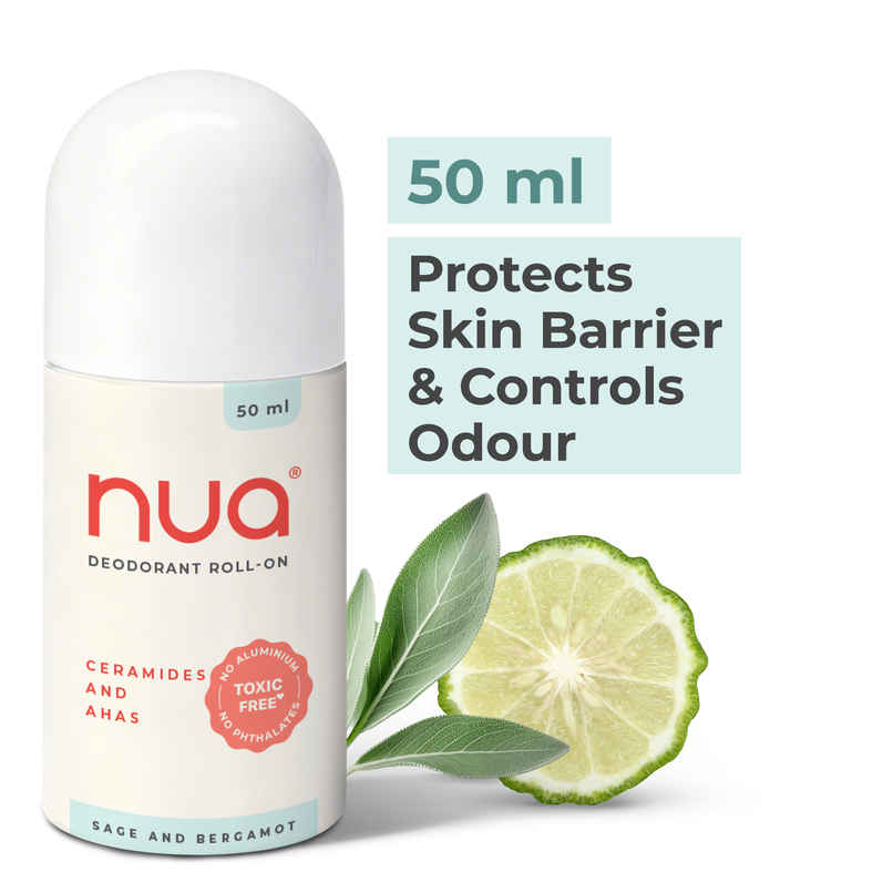 Nua Deodorant Roll-On Sage and Bergamot