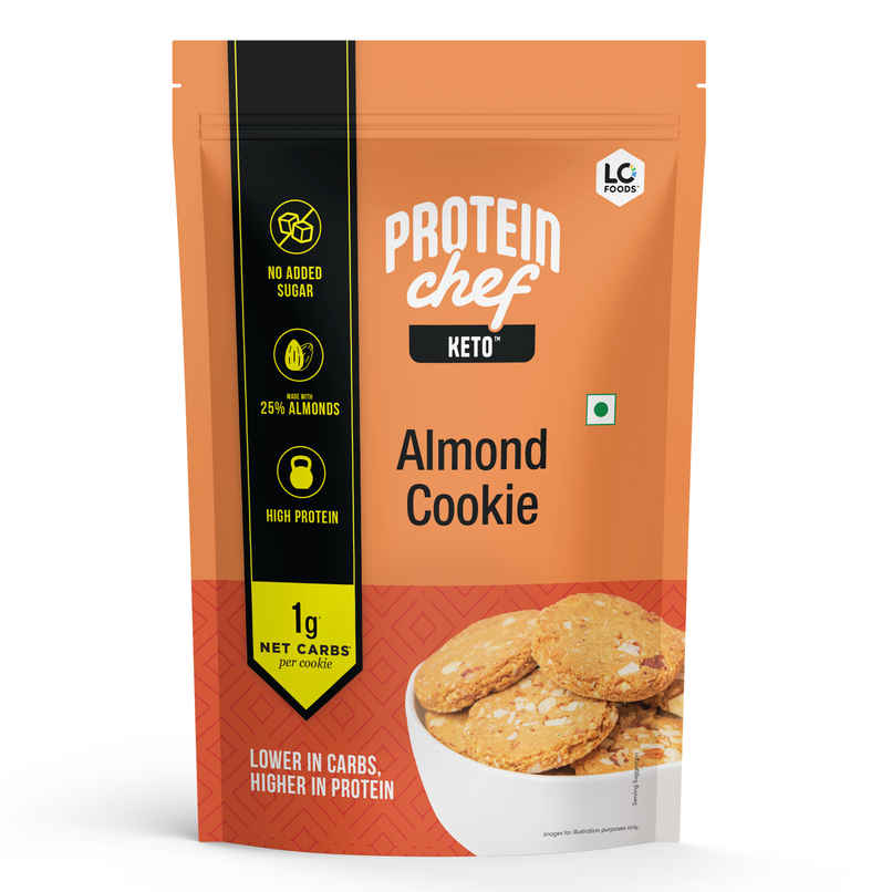 Lo Foods Keto Almond Cookies | No Added Sugar, Lower in Carbs, Higher in protein