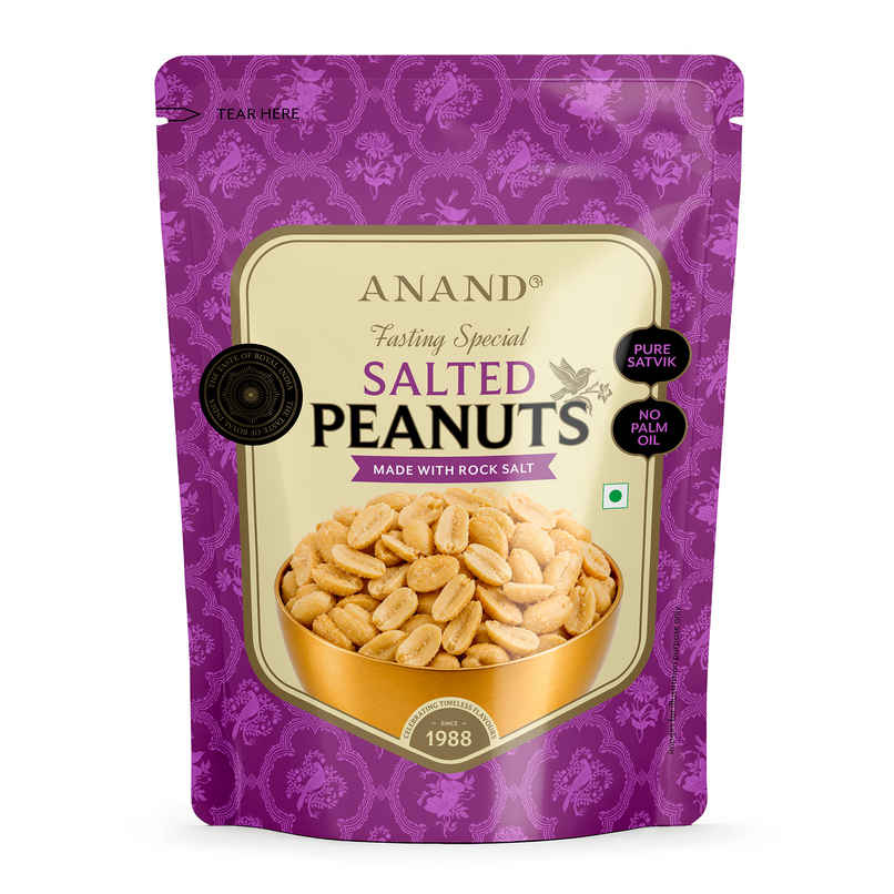 Anand Rock salt Roasted Peanuts/ Fasting Snacks Anand Rock salt Roasted Peanuts/ Fasting Snacks