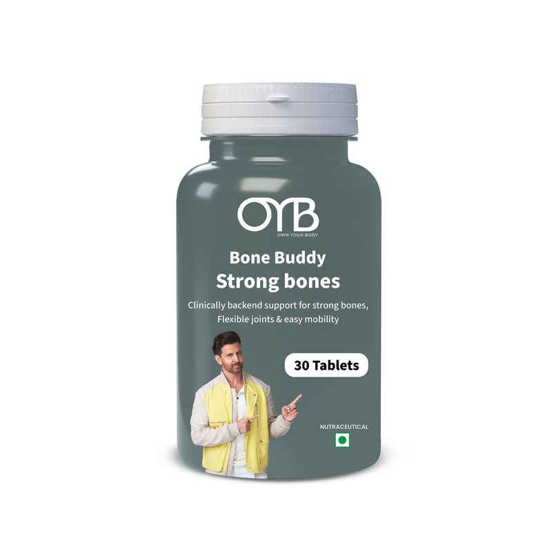 OYB Bone & Joint Support for Strong Bones, Flexible Joints & Easy Mobility | 30 Tablets OYB Bone & Joint Support for Strong Bones, Flexible Joints & Easy Mobility | 30 Tablets