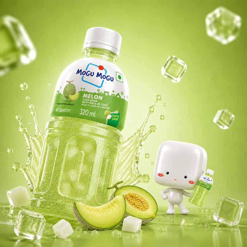 Mogu Mogu Melon Juice With Nata De Coco Mogu Mogu Melon Juice With Nata De Coco