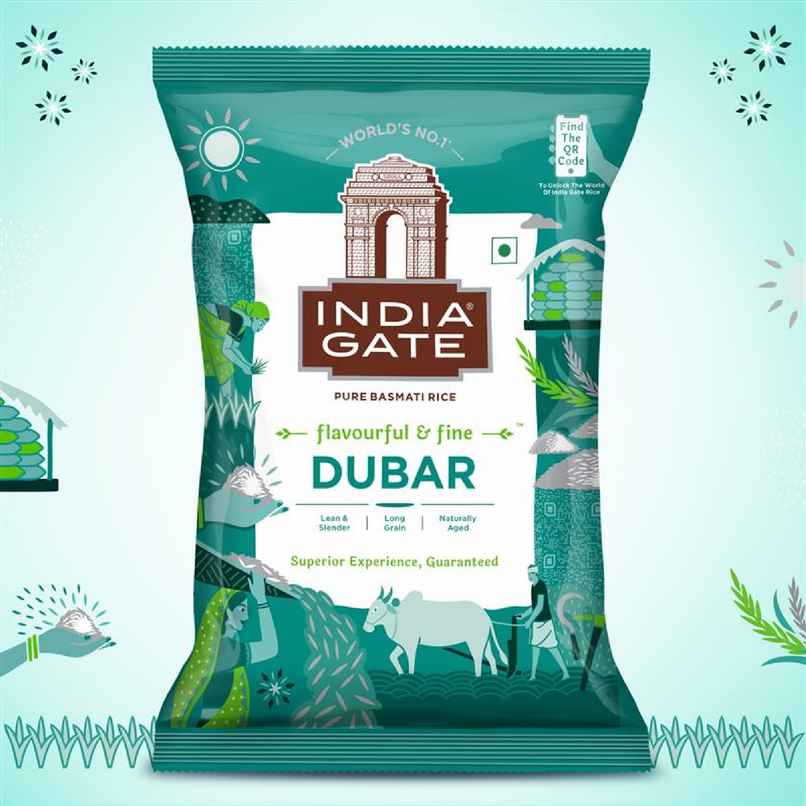 India Gate Dubar Basmati Rice | Long Slender Grains