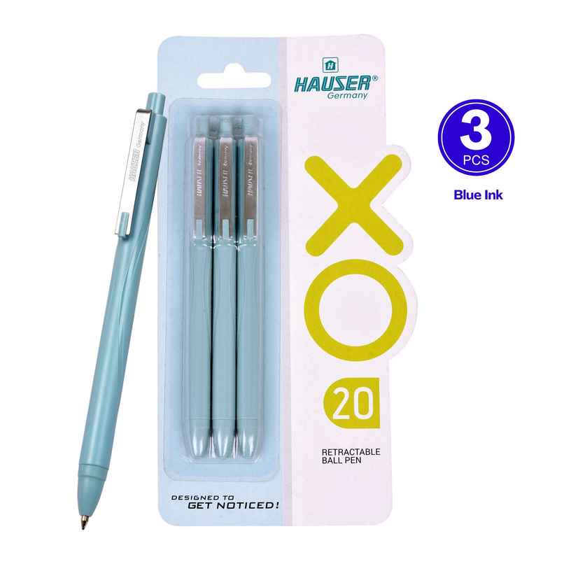 Hauser Xo 20 Blue Pack Of 3 Hauser Xo 20 Blue Pack Of 3