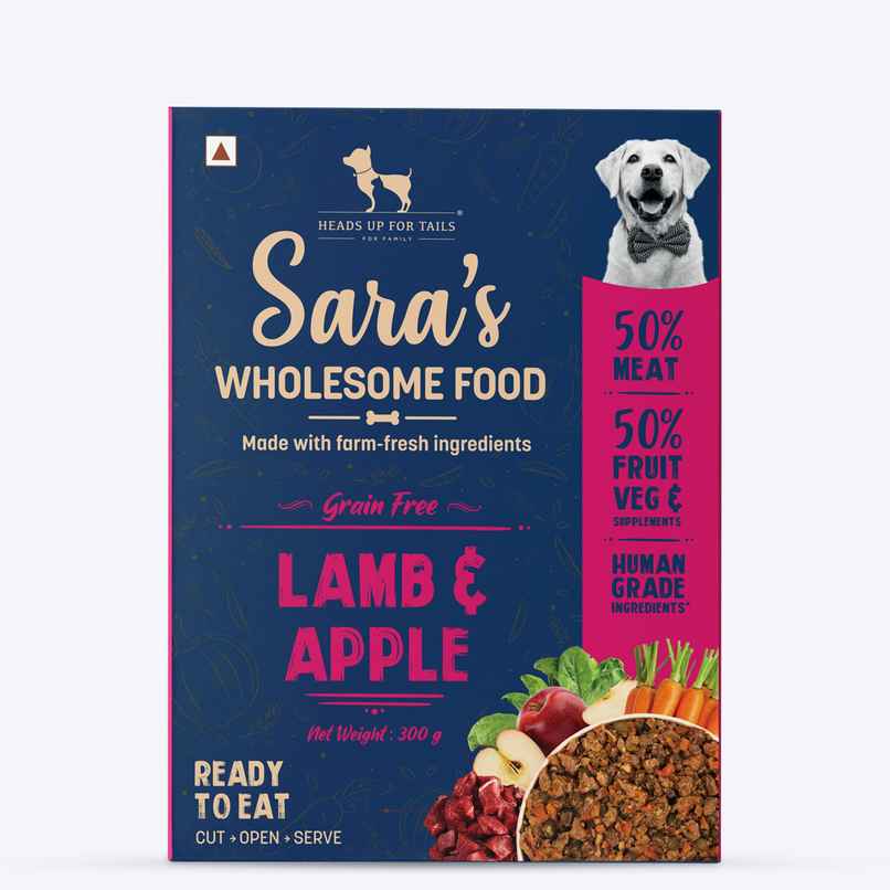 HUFT Sara's Wholesome Food - Grain-Free Lamb And Apple Dog Food HUFT Sara's Wholesome Food - Grain-Free Lamb And Apple Dog Food