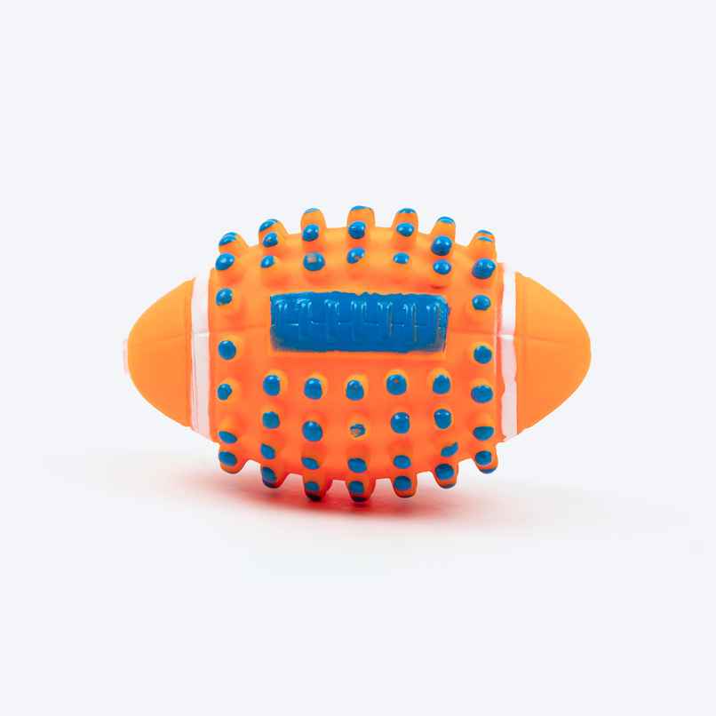 TLC Squeakster Ball Chew Toy for Dogs Orange