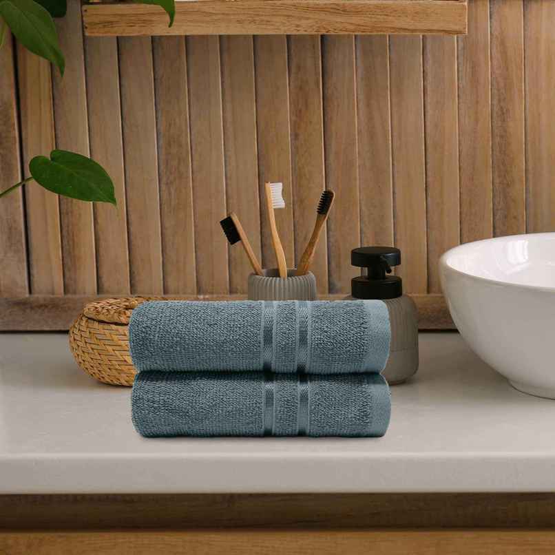 Home Elegance by My Trident Comfort Living Gym Cotton Hand Towel | New Grey Home Elegance by My Trident Comfort Living Gym Cotton Hand Towel | New Grey