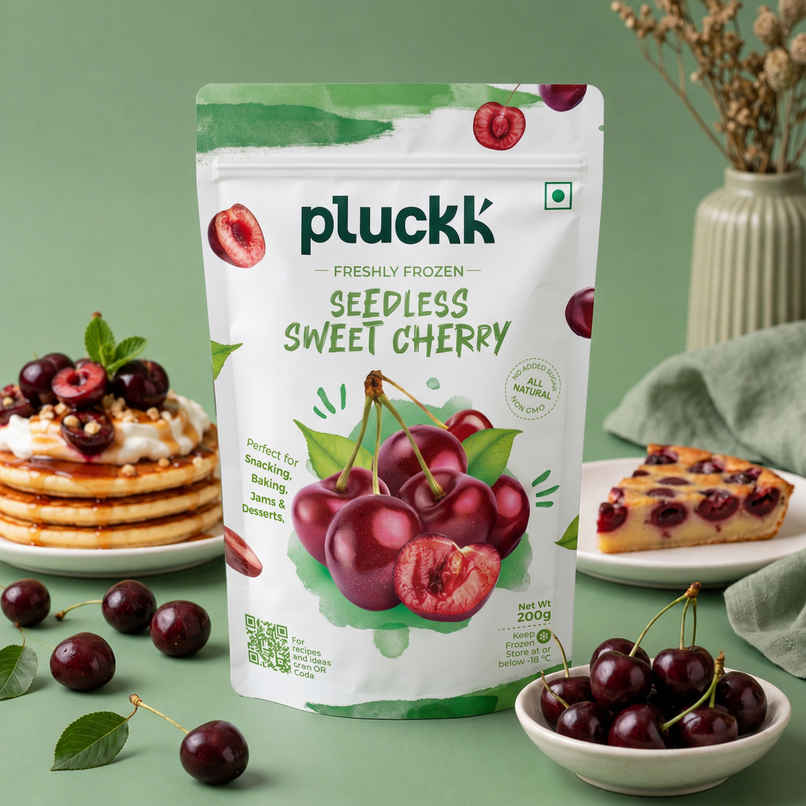 Pluckk Fresh Frozen Seedless Cherry Natural No Added Sugar Non GMO Antioxidant Potassium Rich Snack Pluckk Fresh Frozen Seedless Cherry Natural No Added Sugar Non GMO Antioxidant Potassium Rich Snack