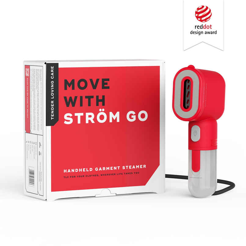 Nuuk Strom Go Comapct Garment Steamer | min Steam + 100ml Tank