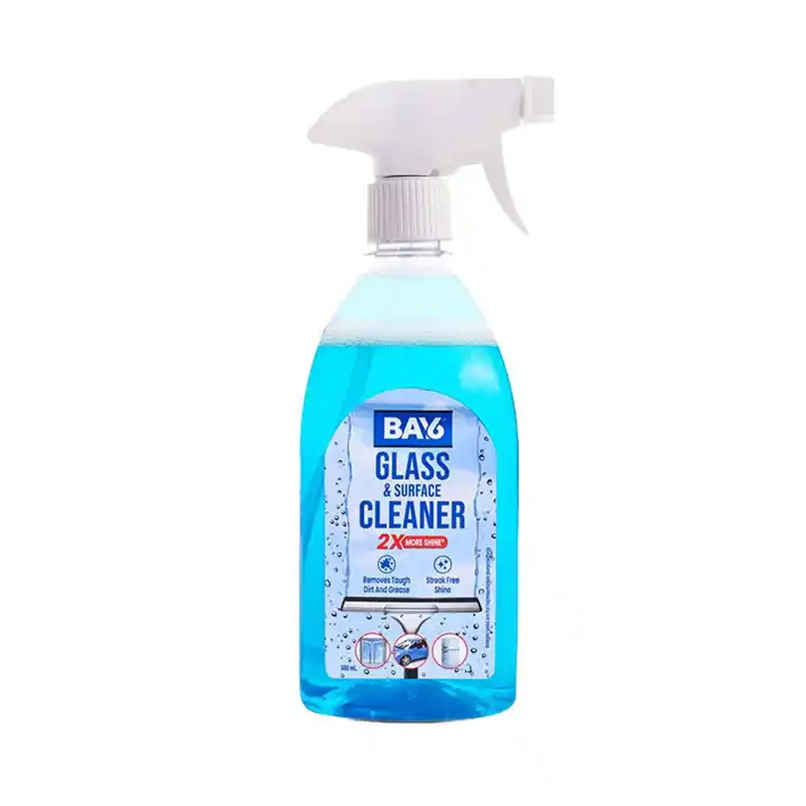 BAY6 Glass and Surface Cleaner 2X Shine Tough Dirt & Grease Removal