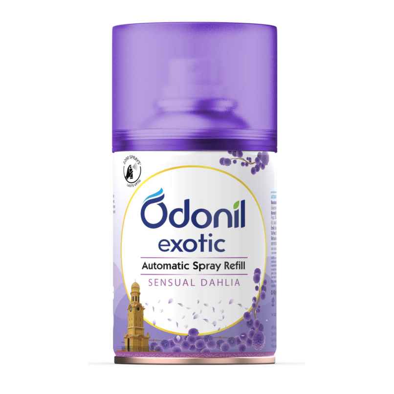 Odonil Exotic Sensual Dahlia Automatic Room Freshener Spray Refill