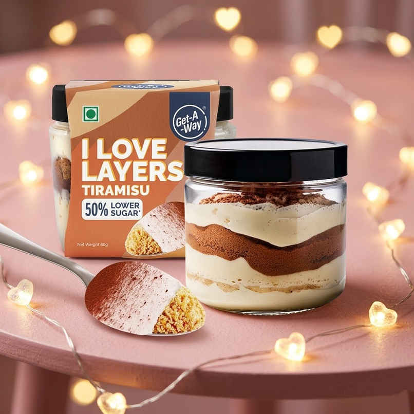 Get-A-Way Tiramisu Jar | Chilled Sweet Treat Jar