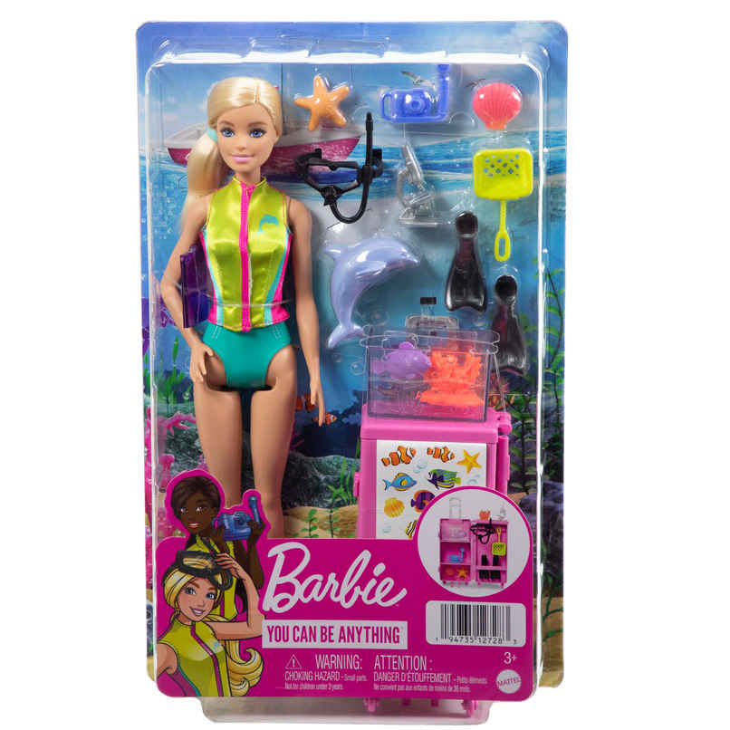Barbie Marine Biologist Doll | mobile Lab playset Barbie Marine Biologist Doll | mobile Lab playset