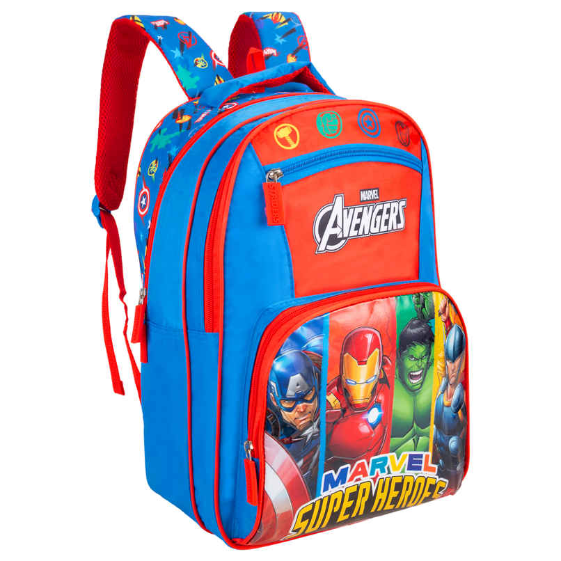Striders Marvel Avengers School Bag 16 Inch Kids Backpack for School & Tuition Striders Marvel Avengers School Bag 16 Inch Kids Backpack for School & Tuition