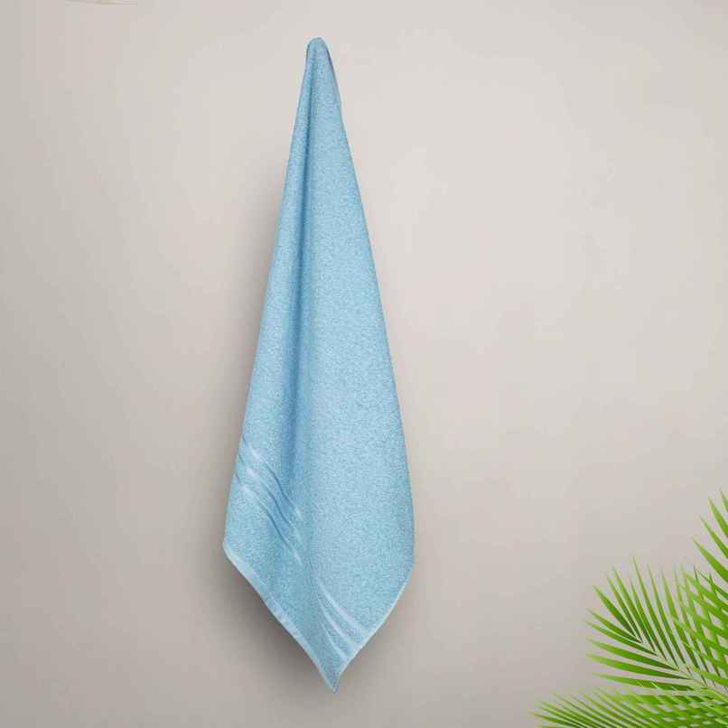 Mytrident Cotton Bath Towel | 400 GSM | Towels for Bath - Cool Blue