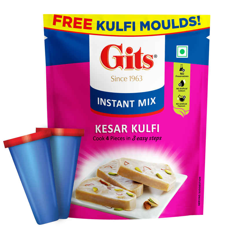 Gits Instant Kesar Kulfi Dessert Mix