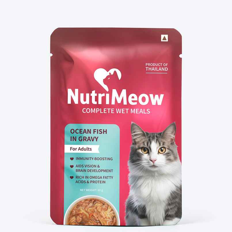 NutriMeow Oceanfish In Gravy Adult Cat Wet Food NutriMeow Oceanfish In Gravy Adult Cat Wet Food