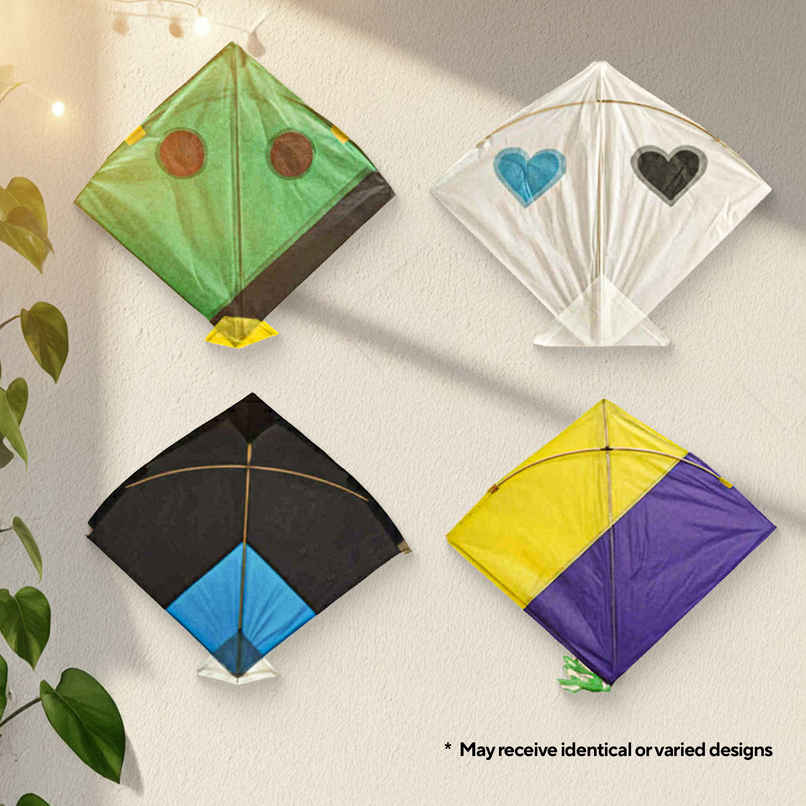 Paper Kite | Color and Design May Vary | Pack of 4 | Patang | Special You Paper Kite | Color and Design May Vary | Pack of 4 | Patang | Special You