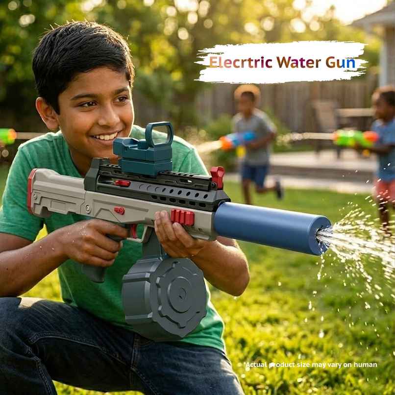 Toyshine Snipper Design Electric Holi Water Gun Toy with Automatic Water Absorption Function Toyshine Snipper Design Electric Holi Water Gun Toy with Automatic Water Absorption Function
