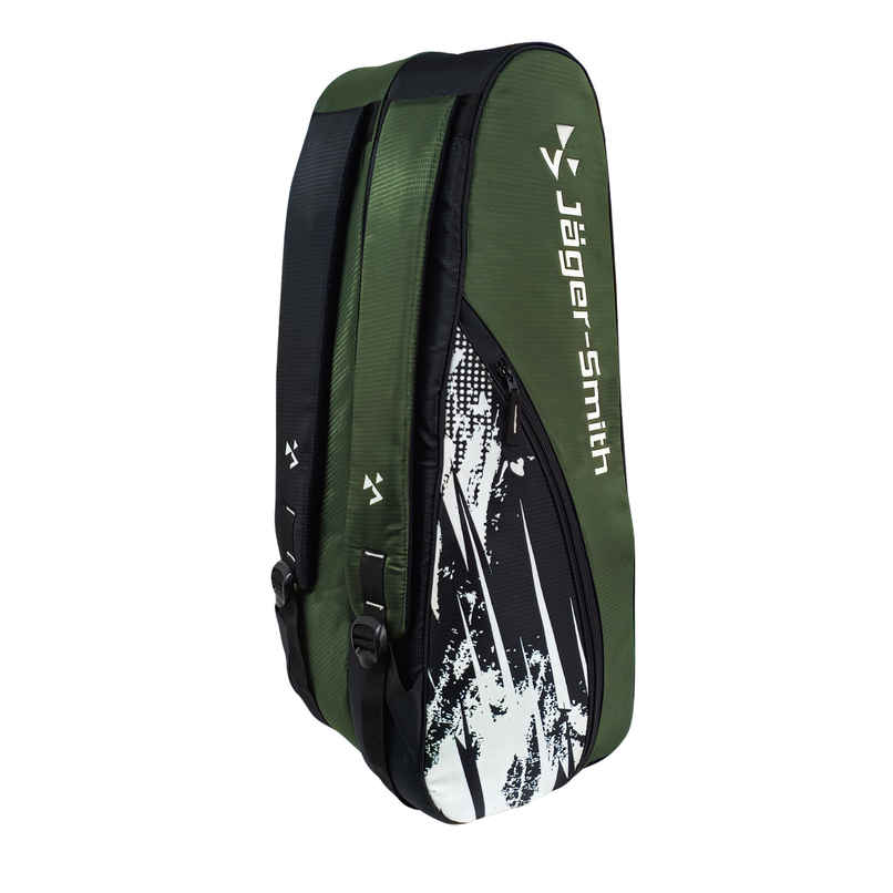 Jager Smith ORCA Badminton Sports Kit Bag | Military Green & Black Jager Smith ORCA Badminton Sports Kit Bag | Military Green & Black
