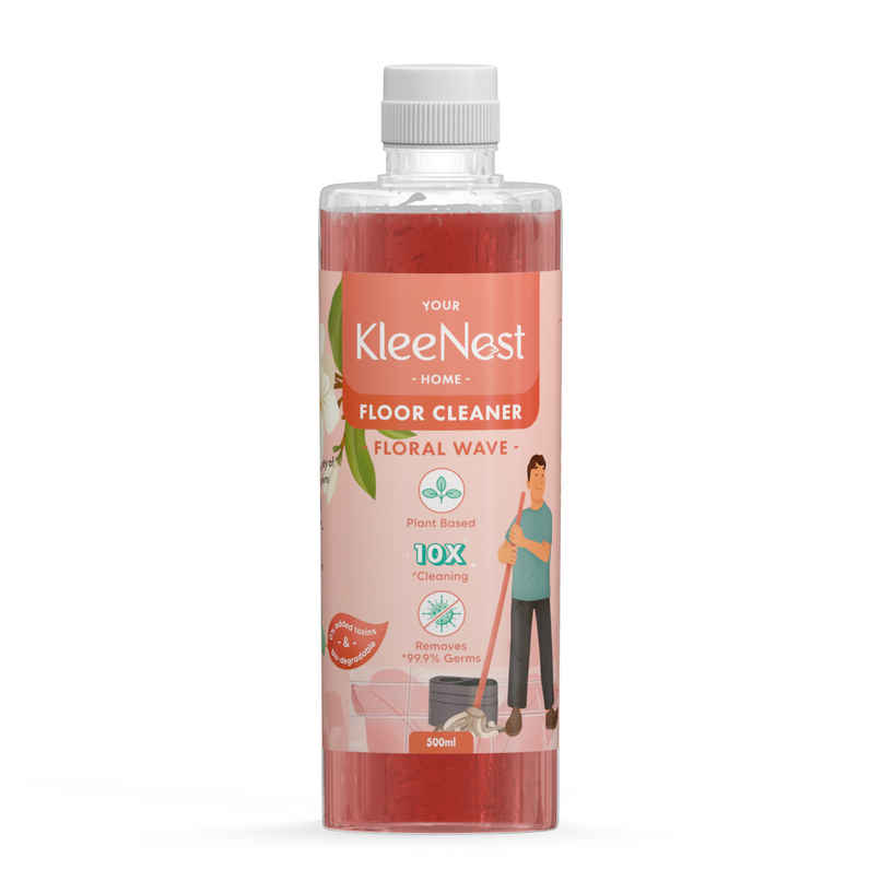 Kleenest Floor Cleaner | Pet and Kids Safe | Floral Wave Kleenest Floor Cleaner | Pet and Kids Safe | Floral Wave