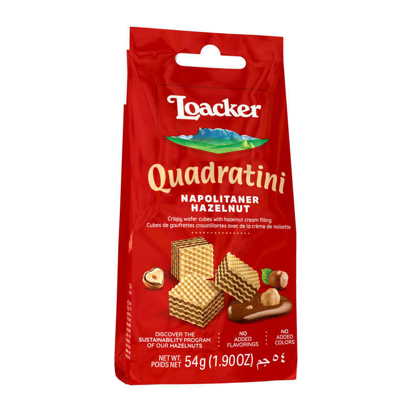 Loacker Quadratini Napolitaner | Hazelnut