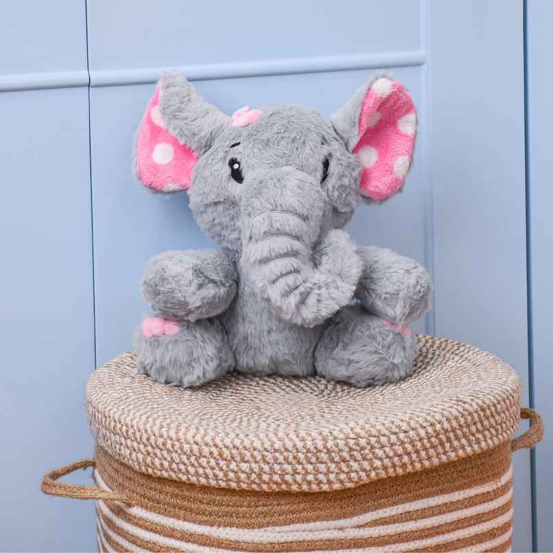 Mirada Elephant Plush Polka Dot - Grey 25 cm Mirada Elephant Plush Polka Dot - Grey 25 cm